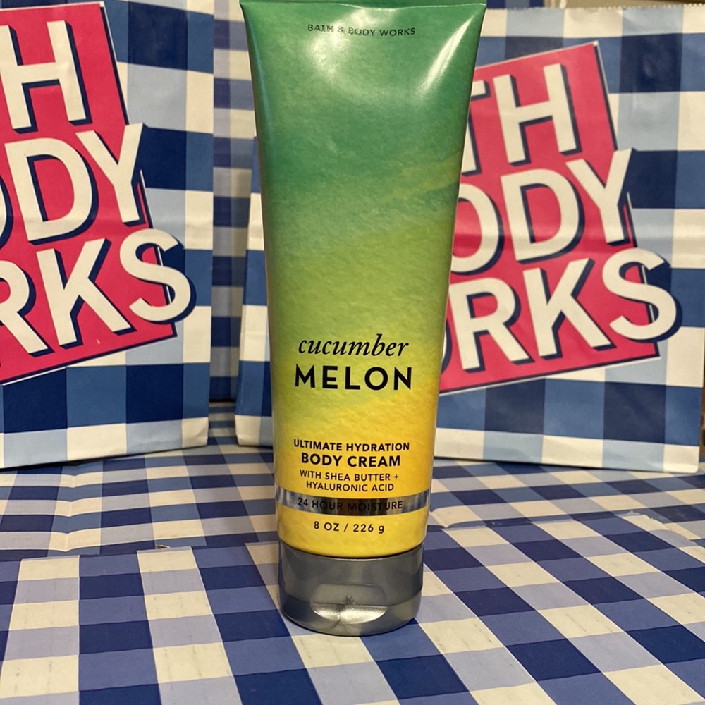 Cucumber Melon Ultimate Hydration Body Cream Bath & Body Works Online Exclusive